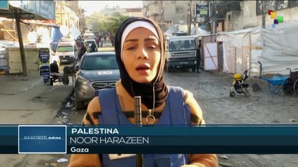 Скачать видео: Palestina informó que en las últimas 24 horas cerca de 130 ciudadanos fueron asesinados