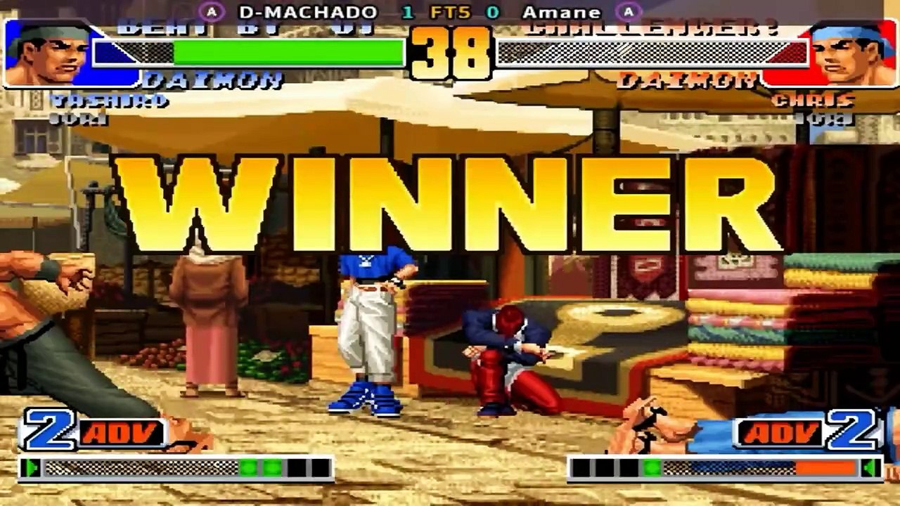 KOF 98 - D-MACHADO vs Amane FT5
