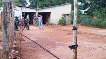 Bombeiros são acionados para combater incêndio em residência em Serra dos Dourados 2
