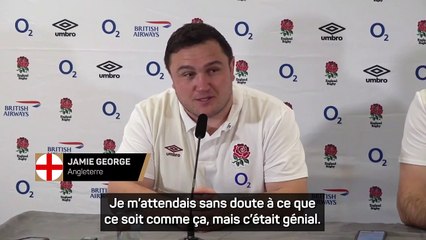 Angleterre - George : “Je m'attendais sans doute à ce que ce soit comme ça, mais c'était génial”