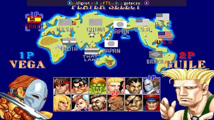 Street Fighter II' Champion Edition - FT5  - Ulgrot Vs goteczu