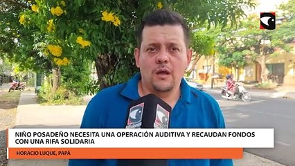 Niño posadeño necesita una operación auditiva y recaudan fondos con una rifa solidaria