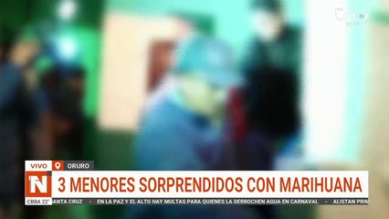 Tres menores de edad fueron descubiertos intentando trasladar cerca de 18 kilos de marihuana a Chile. 