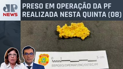 Perícia indica que pepita de ouro encontrada na casa de Valdemar Costa Neto é de garimpo