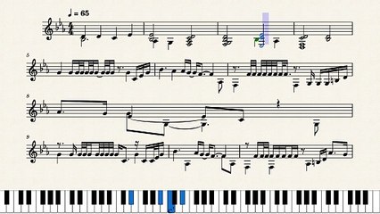 Caruso ,,,Created By Maher Elghamry,,Personalized music note in a simple style