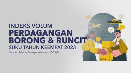 Data & Statistik: Borong, runcit terus kekalkan momentum positif pada ST4 2023