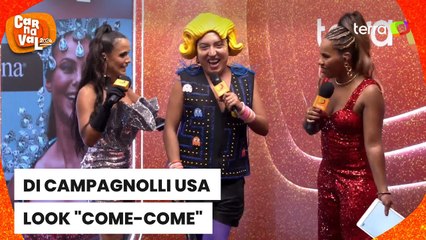 Carnaval 2024: Di Campagnolli conta história por trás de sua fantasia