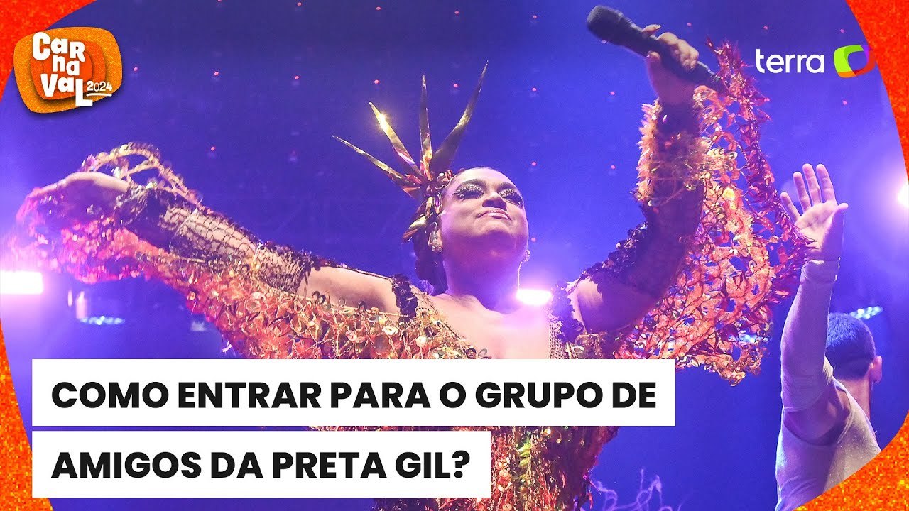 Como ser amigo da Preta Gil?