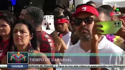 Brasil: En la ciudad de Salvador de Bahía avanza la fiesta del carnaval 2024