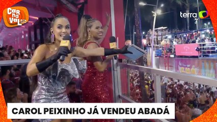 Carnaval 2024: Carol Peixinho lembra de quando vendeu abadá