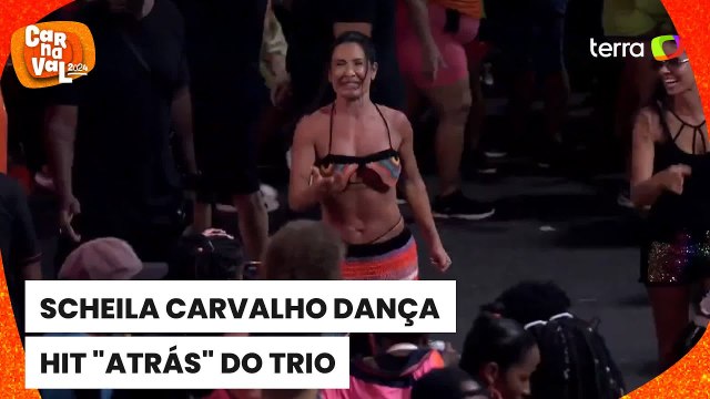 Carnaval 2024: Scheila Carvalho dança 'Perna Bamba' em Salvador