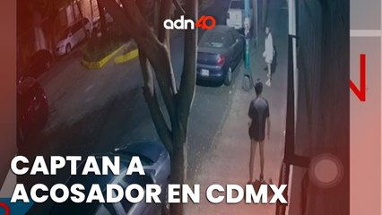 Muestra sus miserias, asqueroso sujeto acosa a una mujer en la col. agricultura