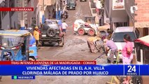 Comas: municipio revela que más del 50% de la población se afecta con las lluvias