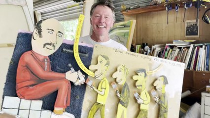 Michael Bell discusses Dave Graney artwork