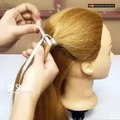 Princess Crown Hairstyle | Open Hair Hairstyle