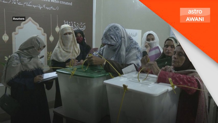 Pilihan raya tamat, Pakistan mula proses kira undi | Astro Awani