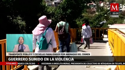 "En Guerrero vivimos con miedo": Elia Del Moral