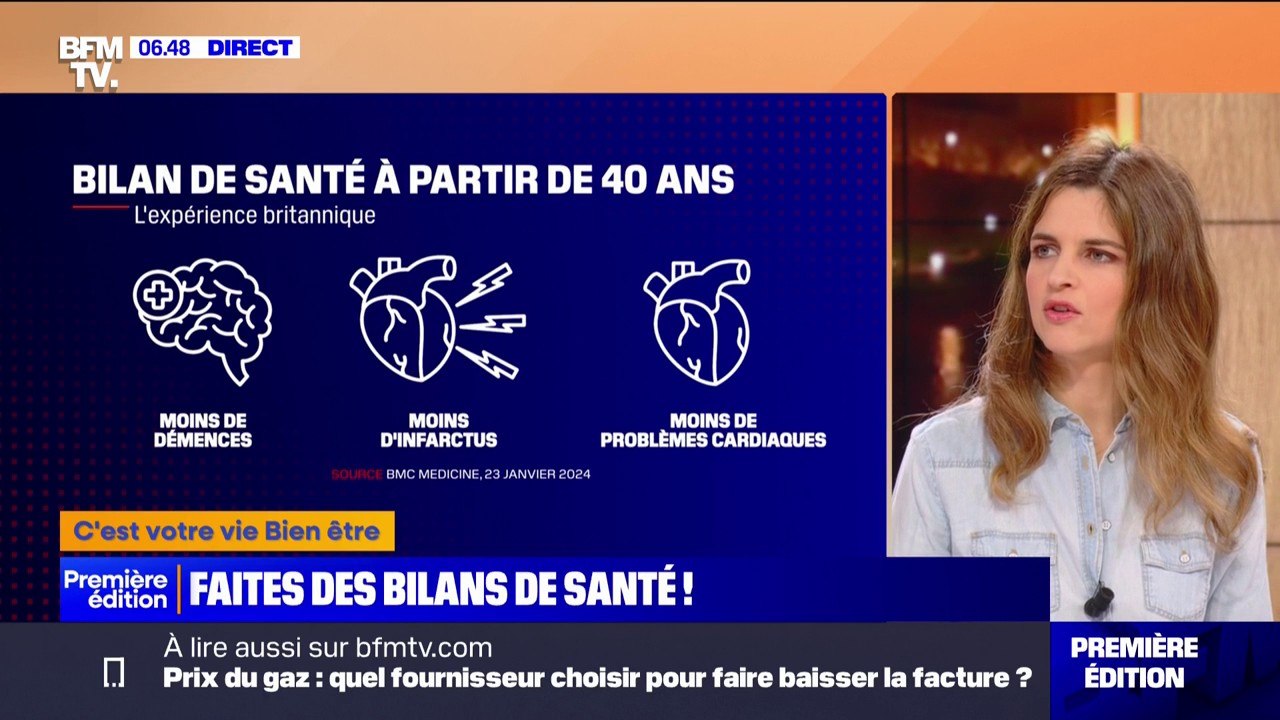 Une étude britannique révèle que les bilans de santé à partir de 40 ans peuvent sauver des vies