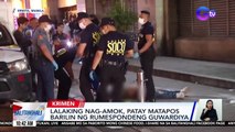 Biktimang tinaga ng lalaking nag-amok, nagpapagaling sa ospital | BT