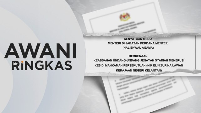AWANI Ringkas: Jabatan Hal Ehwal Agama minta penjelasan mahkamah