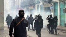 Manifestantes y policía se enfrentaron en Colombia y la Corte Suprema denuncia 