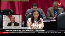 Reformas de AMLO fueron turnadas a comisiones en San Lázaro