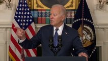 Biden shouts at reporters as he defends mental competence: ‘My memory is fine’