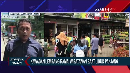 Pengunjung Padati Kawasan Wisata Lembang untuk Habiskan Libur Isra Mi'raj dan Imlek
