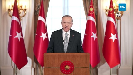 Erdoğan: Bağımsız, egemen bir Filistin Devleti kuruluncaya kadar mücadelemizi devam ettireceğiz