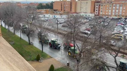 Los tractores llegan a la Ronda de Ciudad Real