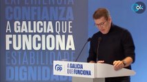 Feijóo advierte que Galicia «se juega funcionar o averiarse con el independentismo»