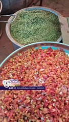 Preparation of food to be served under the Annapoorna Mahaprasadam Seva at KMHC 2024