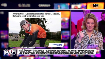 Barbara Humbert, 84 ans, 60 marathons au compteur, s’entraine pour courir celui des JO !
