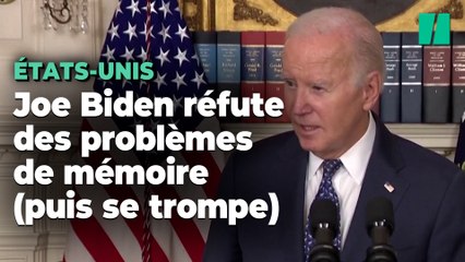 Joe Biden réfute tout problème de mémoire… avant une nouvelle confusion face à la presse