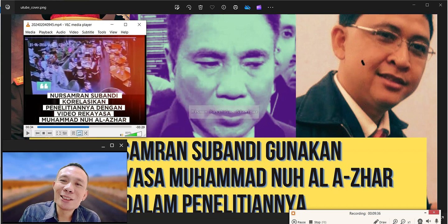 Toksikolog Nursamran Subandi Juga Gunakan Video CCTV Rekayasa Muhammad Nuh Al-Azhar dan Christopher