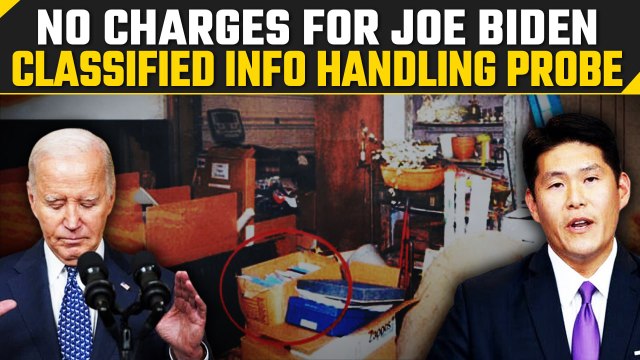 Joe Biden responds to special counsel report on handling of classified documents | Oneindia News