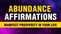 Abundance Affirmations While you Sleep | Wealth Affirmations | Manifest Prosperity in your Life