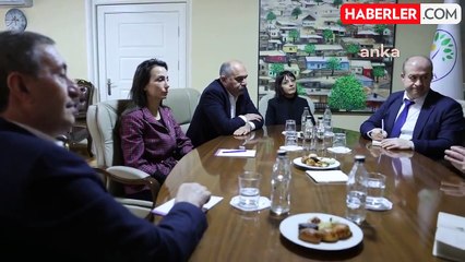 DEM Parti Eş Genel Başkanları Alman Büyükelçi ile Görüştü