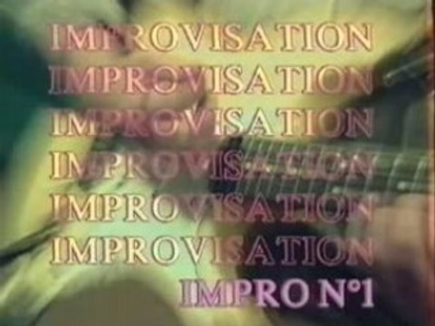 Initiation a l'improvisation a la guitare - volume 1