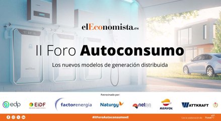 II Foro Los nuevos modelos de autoconsumo