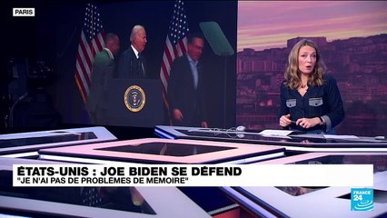 Documents classifiés aux Etats-Uni : Joe Biden évite des poursuites mais défend sa mémoire âge après un rapport dévastateur