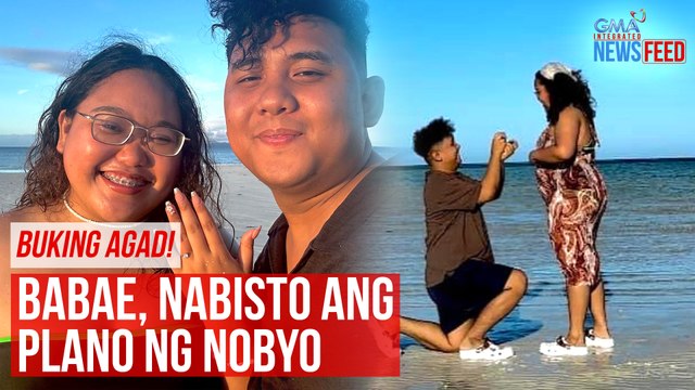 Buking agad! Babae, nabisto ang plano ng nobyo | GMA Integrated Newsfeed