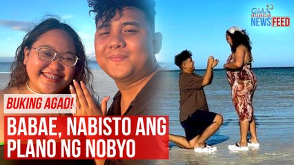 Buking agad! Babae, nabisto ang plano ng nobyo | GMA Integrated Newsfeed