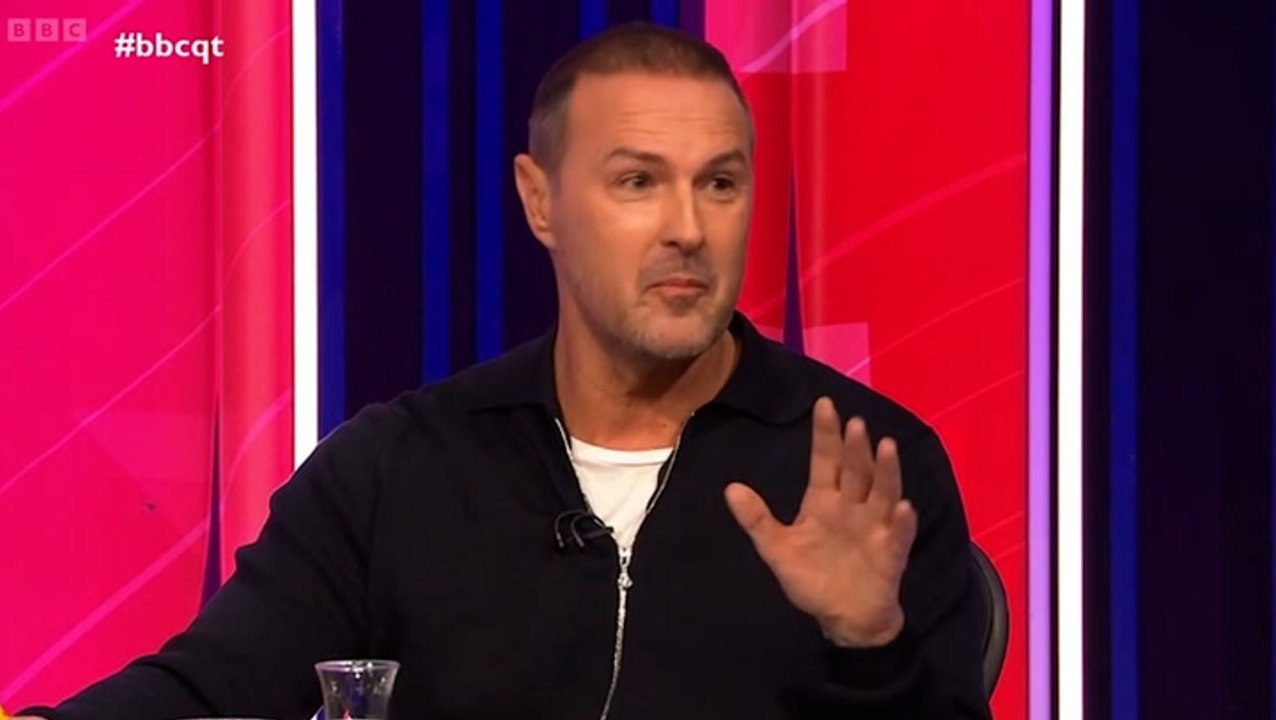 Paddy McGuinness calls out Tory MP on Question...