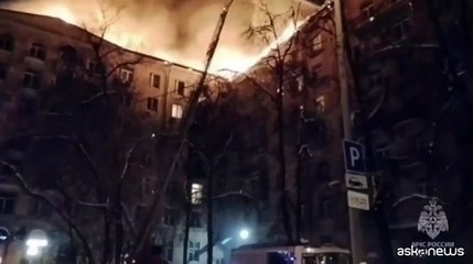 Russia, vasto incendio nel Nordovest di Mosca: evacuate 400 persone