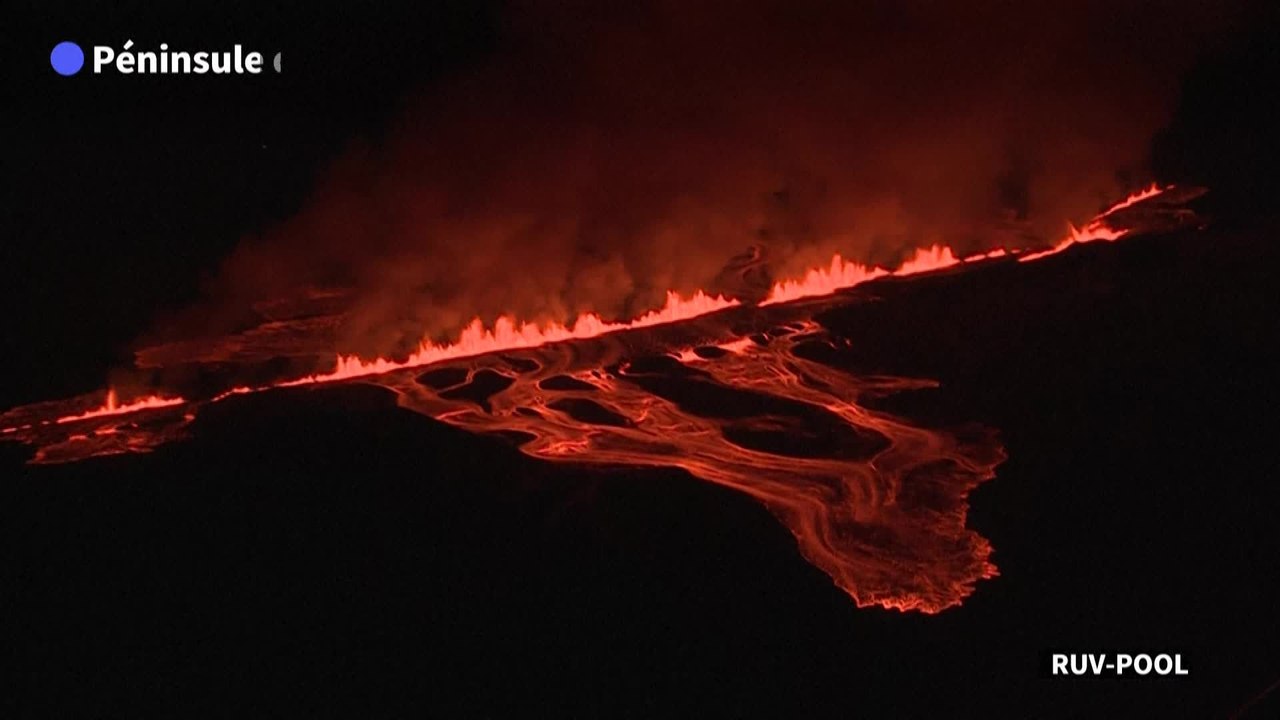L'Islande connait une troisième éruption volcanique en deux mois