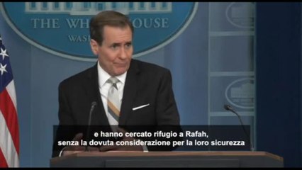 Gli Usa avvertono Israele: operazione a Rafah sarebbe un disastro