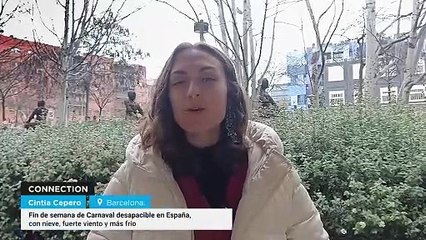 Fin de semana de Carnaval desapacible en España, con nieve, fuerte viento y más frío