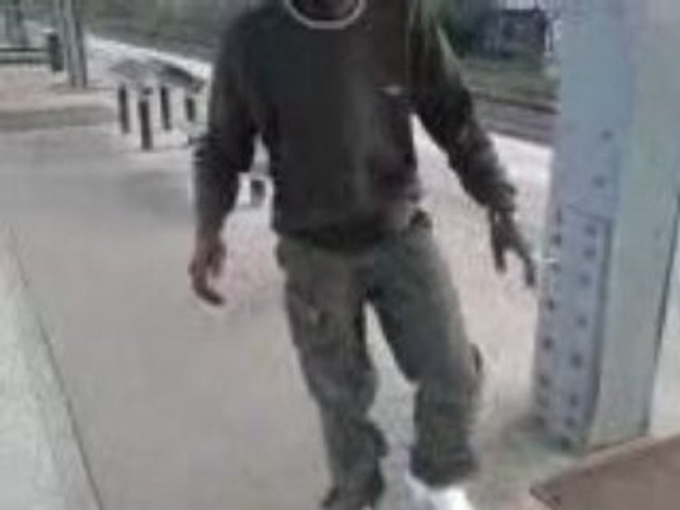 décalé dans les railles