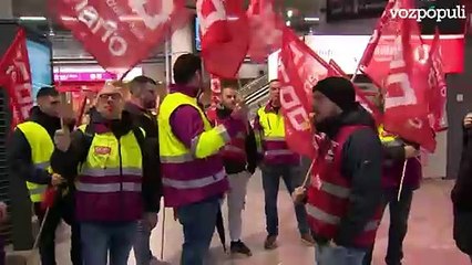 Download Video: Huelga de 23 horas en Cercanías de Madrid con servicios mínimos de entre el 50 y el 75%